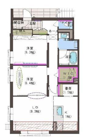 間取図(平面図)