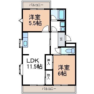 間取図(平面図)