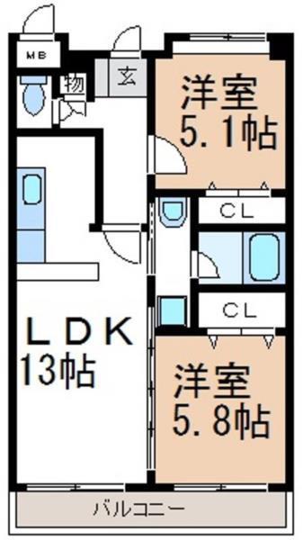 間取図(平面図)