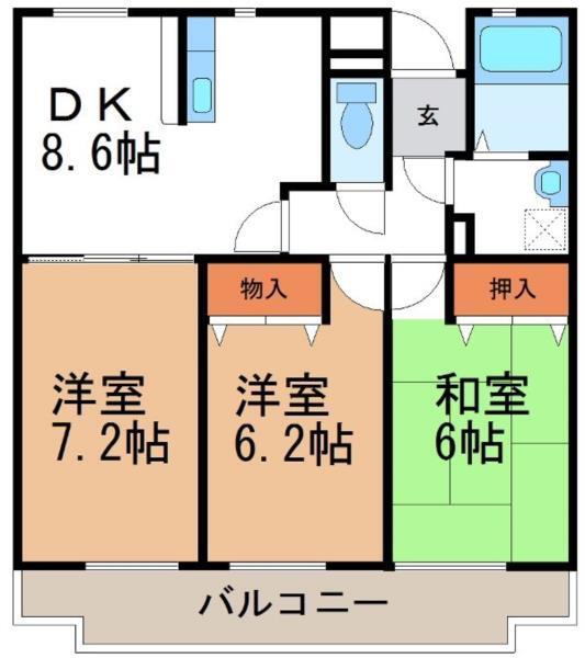 間取図(平面図)