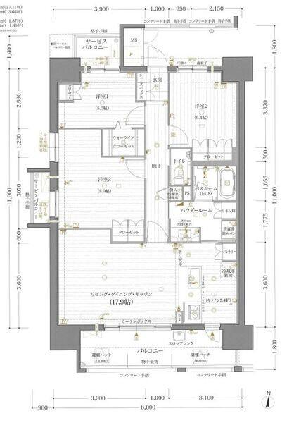 間取図(平面図)