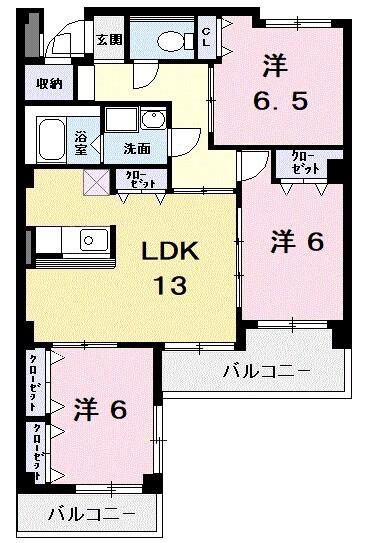 間取図(平面図)