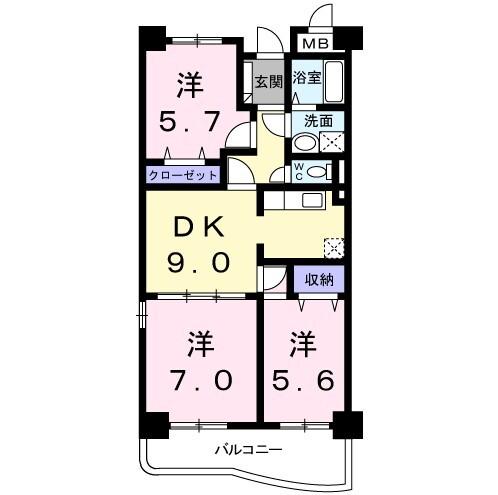 間取図(平面図)