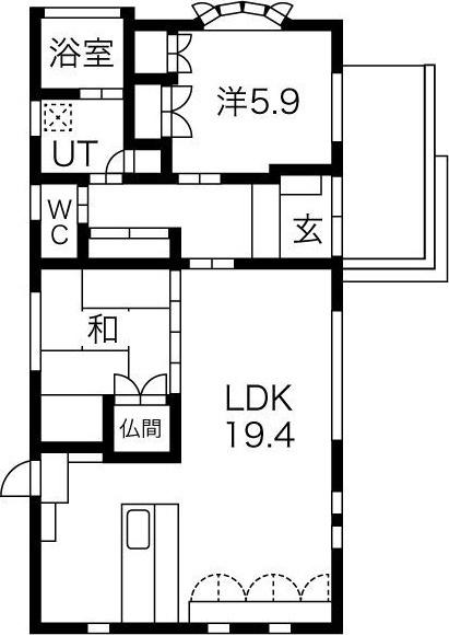 間取図(平面図)