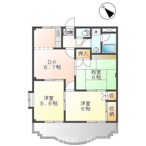 間取図(平面図)