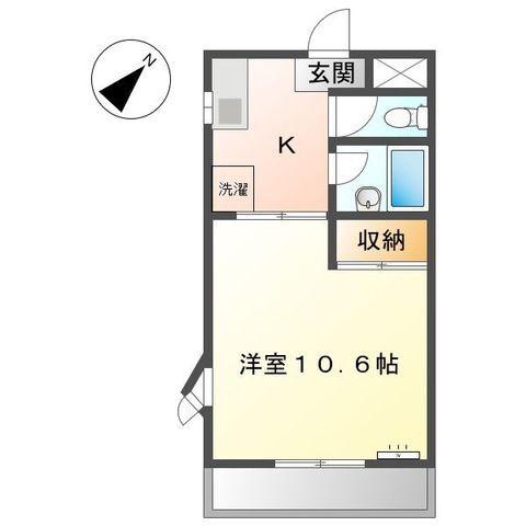 ＭＹＬＩＦＥ二本木（106） 間取り図画像
