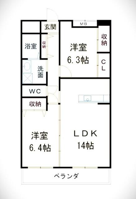 間取図(平面図)