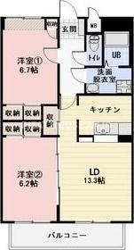 Maison・de・Chocolat（202） 間取り図画像