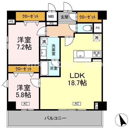 間取図(平面図)