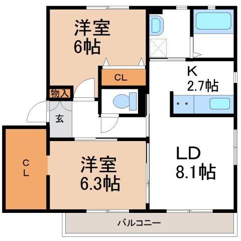 間取図(平面図)