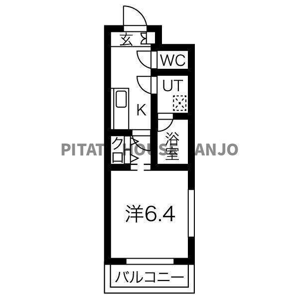 Sky　Court　Premier（101） 間取り図画像