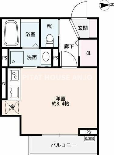 アーバン・ベース（301） 間取り図画像