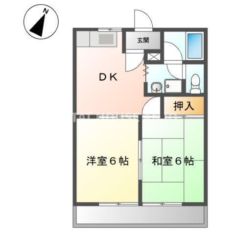 アイランドハイム 間取り図画像