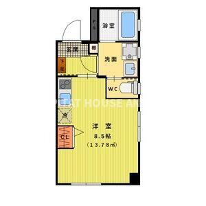 Casa Avenue Okazaki（102） 間取り図画像
