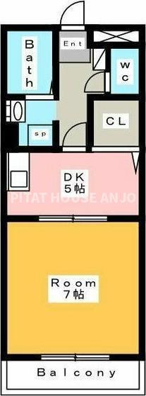 アップルヒルズ（405） 間取り図画像