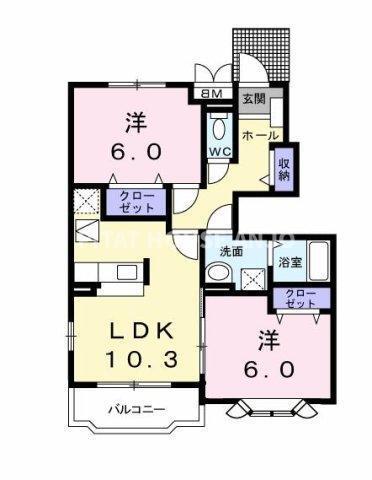 メルヴェイユ（102） 間取り図画像