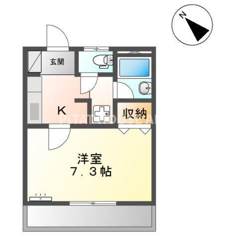 グリーンフィールド作野ヶ丘Ⅱ（102） 間取り図画像