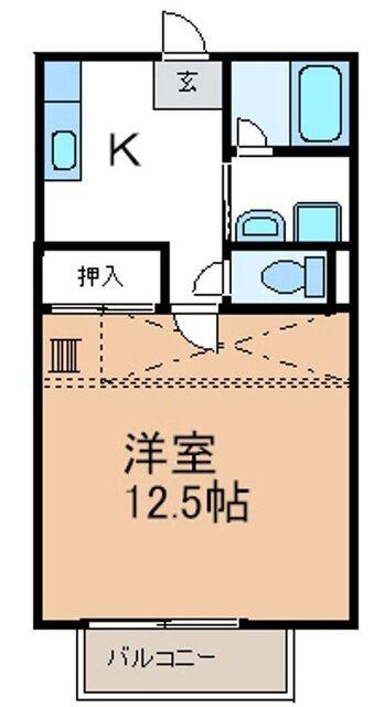 パームタウン東栄（102） 間取り図画像