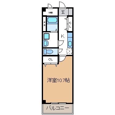 プランドール（402） 間取り図画像