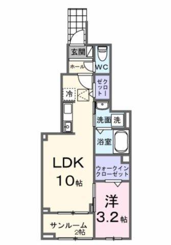 ネーベン　パーク　７１８２（105） 間取り図画像
