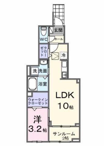ネーベン　パーク　７１８２（103） 間取り図画像