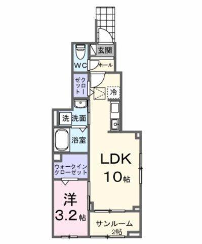 ネーベン　パーク　７１８２（101） 間取り図画像
