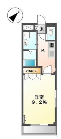 アメニティハイツ（101） 間取り図画像