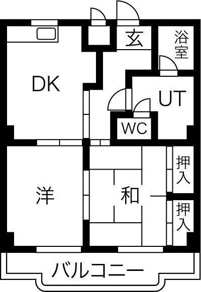 レジデンス横山（505） 間取り図画像