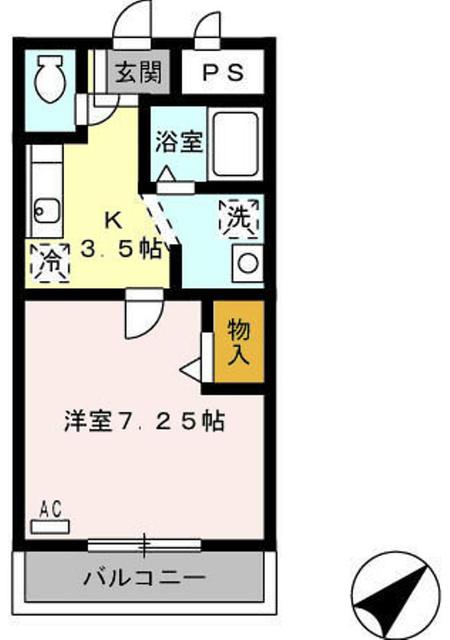 エクステージ（202） 間取り図画像