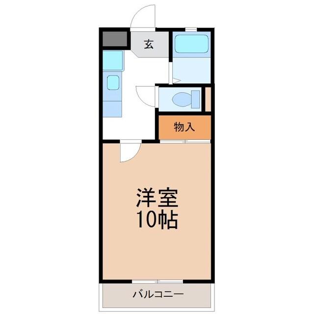 サンシティデンマークⅡ（102） 間取り図画像