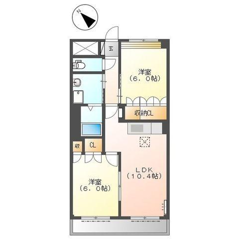 アプローズ宮町（105） 間取り図画像