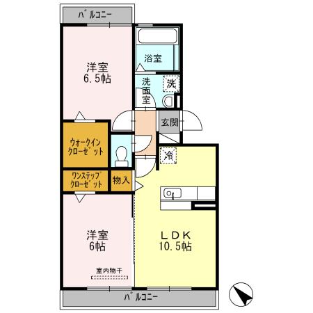 グラン タスティエーラ（305） 間取り図画像