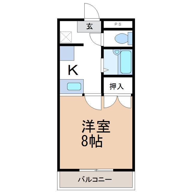 ルック中町（103） 間取り図画像