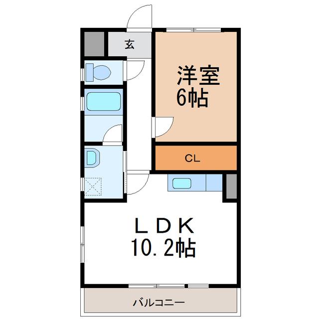 プリミエール桜（301） 間取り図画像