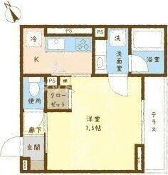 ボヌールB（301） 間取り図画像