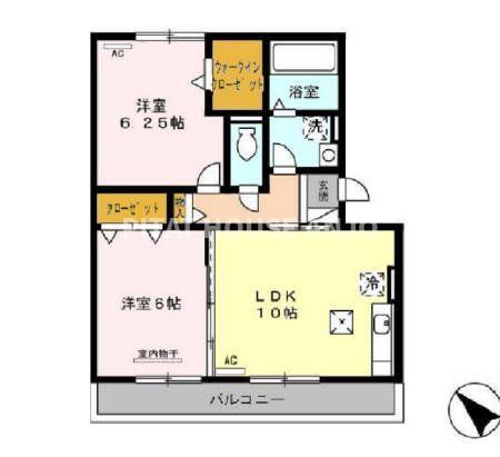 立志舎（105） 間取り図画像