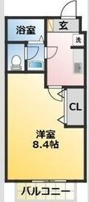 Juness-R（108） 間取り図画像