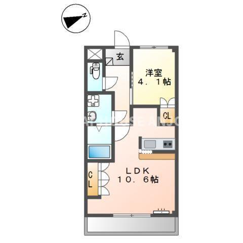 ラ・フォーネ東脇 間取り図画像