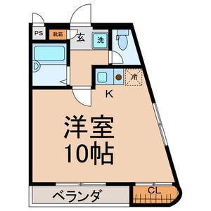 ベイサージュ（201） 間取り図画像
