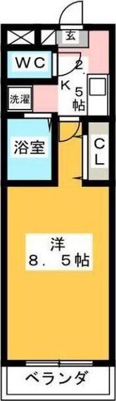 A・City宇頭（301） 間取り図画像