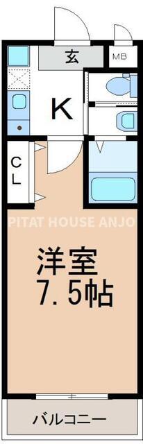 Ａ・Ｃｉｔｙ知立駅前（207） 間取り図画像