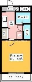 A・City明治本町（311） 間取り図画像