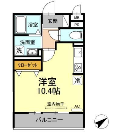 ジャルディーノ（202） 間取り図画像