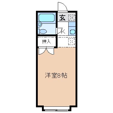ビレッジ藤井(V)（104） 間取り図画像