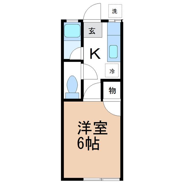 ハイツ山本（105） 間取り図画像