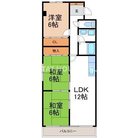 ニュータウン天白（103） 間取り図画像