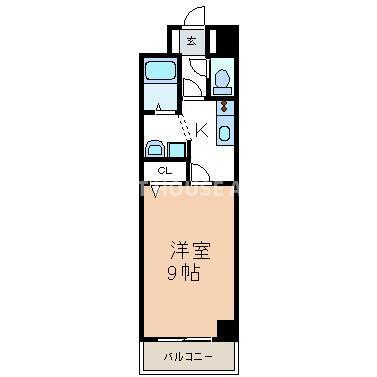 第3　OTAビル（409） 間取り図画像