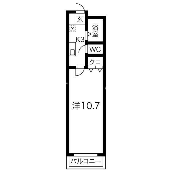 ロイヤルマンション葵partⅢ（202） 間取り図画像