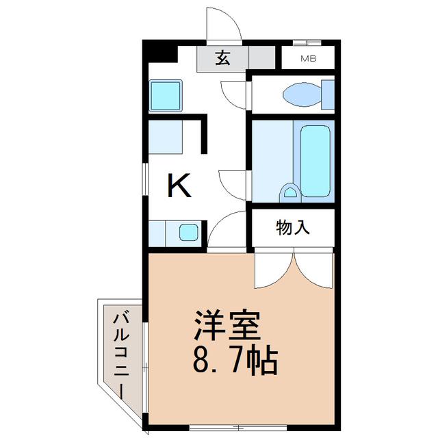 サンフォレストⅡ（103） 間取り図画像