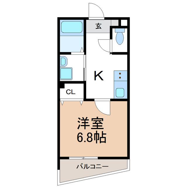 TIERRA安城　WEST（303） 間取り図画像
